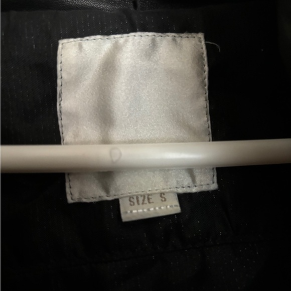 Black ‘leather’ jacket size S - Picture 3 of 3